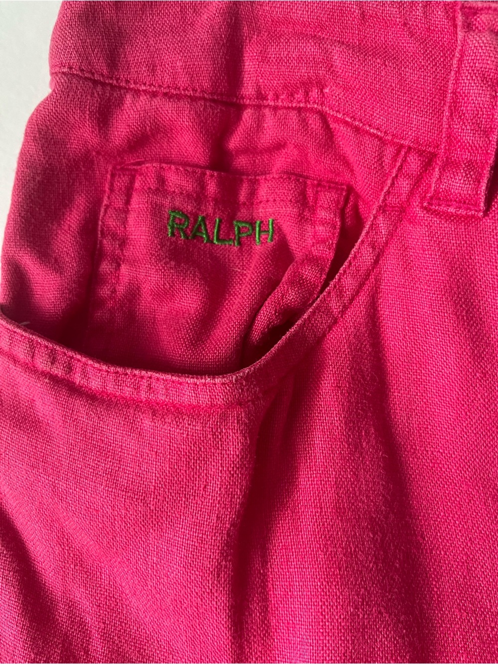 Ralph Lauren Pink and Green Linen Blend Jeans Bundle - Picture 11 of 15